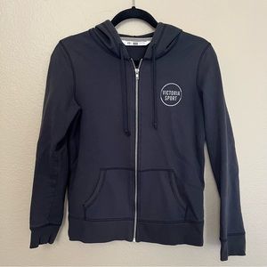 Victoria’s Secret Sport Black Zip-up- Size XS